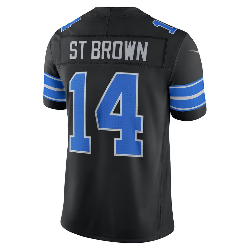 Detroit Lions Amon-Ra St. Brown Nike Vapor F.U.S.E. Stitched Limited Jersey - White