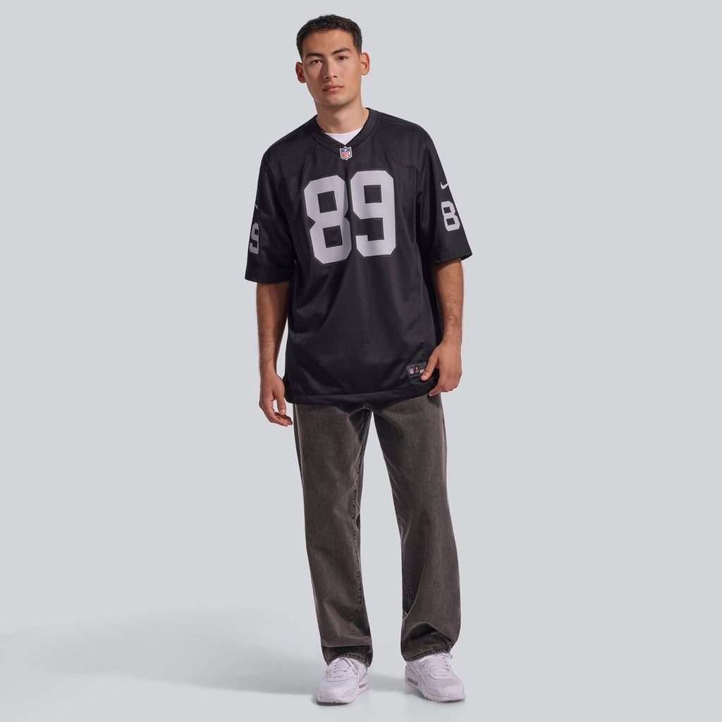 Las Vegas Raiders Brock Bowers Nike Game Jersey - White