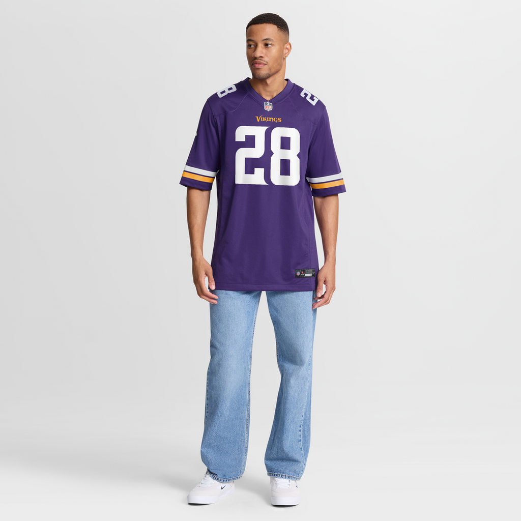 Minnesota Vikings Adrian Peterson Nike Team Retired Game Jersey - Purple