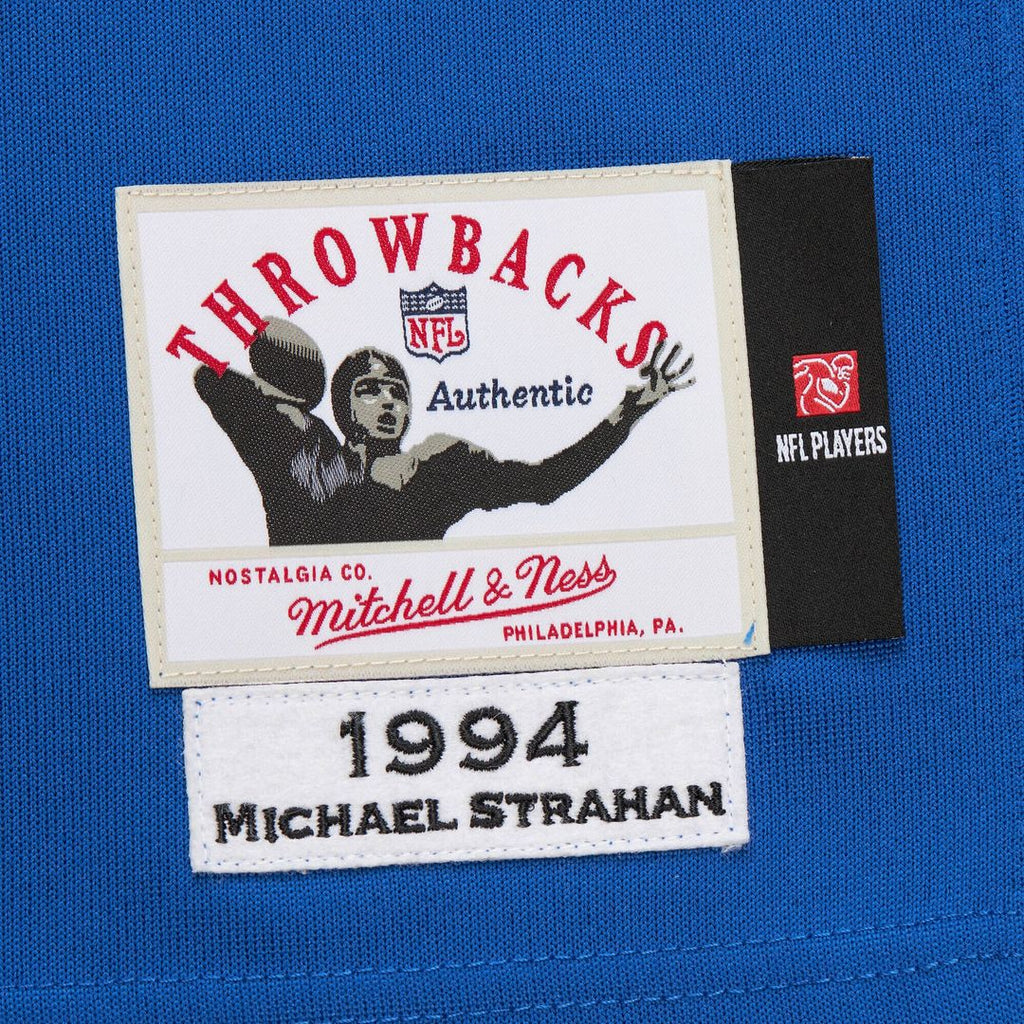 New York Giants 1994 Michael Strahan Mitchell & Ness Authentic Throwback Retired Player Jersey - Royal