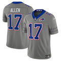Buffalo Bills Josh Allen Nike Nickel City Vapor F.U.S.E. Stitched Limited Jersey - Gray