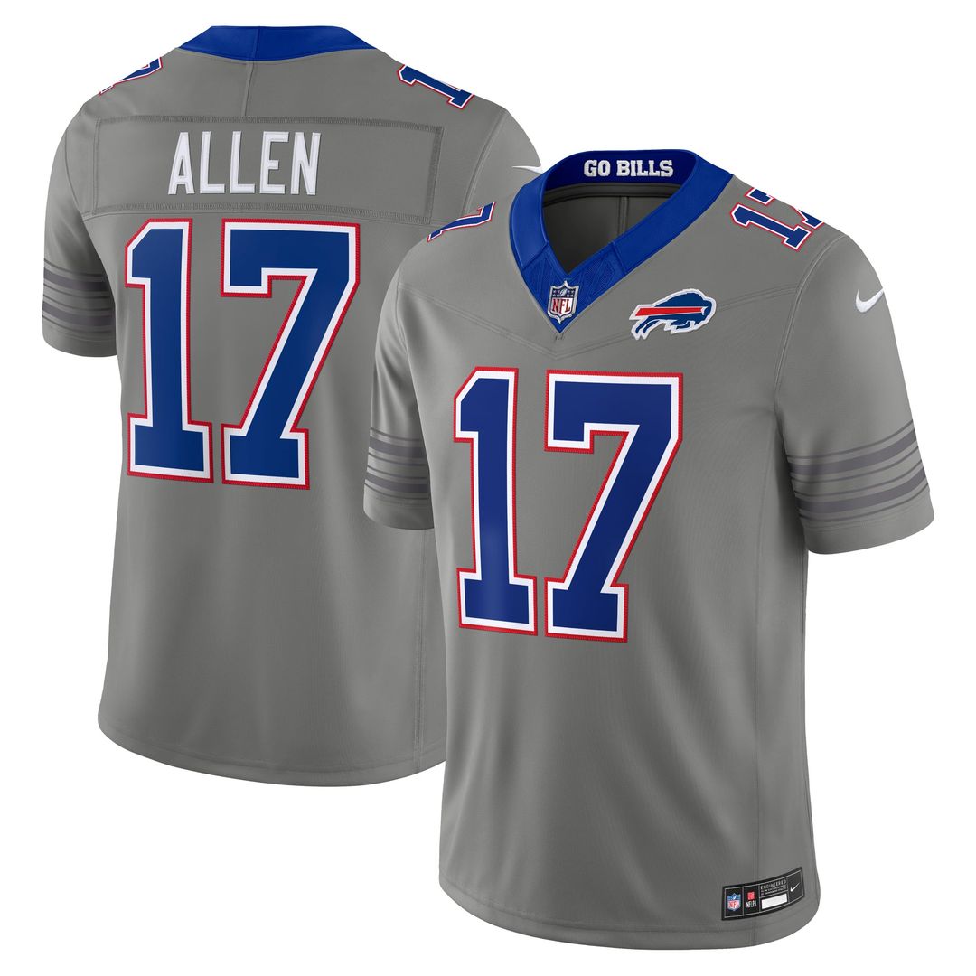 Buffalo Bills Josh Allen Nike Team Vapor F.U.S.E. Stitched Limited Jersey - Royal