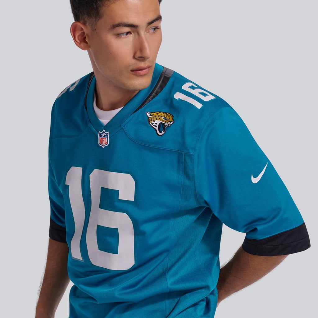 Jacksonville Jaguars Trevor Lawrence Nike Home Game Jersey - Teal