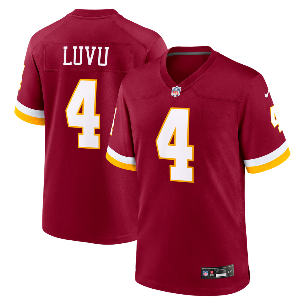 Washington Commanders Frankie Luvu Nike Hail Raiser Alternate Game Jersey - Black