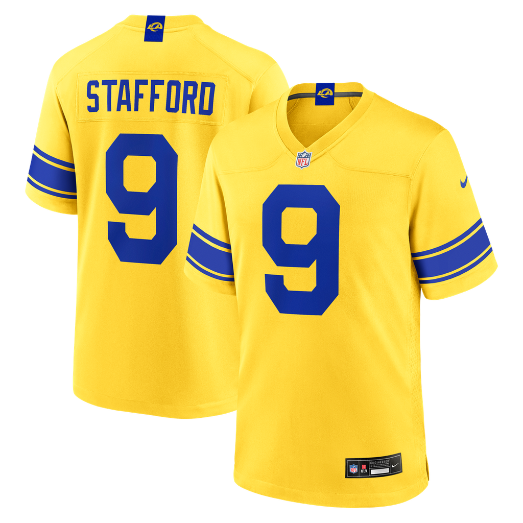 Los Angeles Rams Matthew Stafford Nike Team Game Player Jersey - Royal