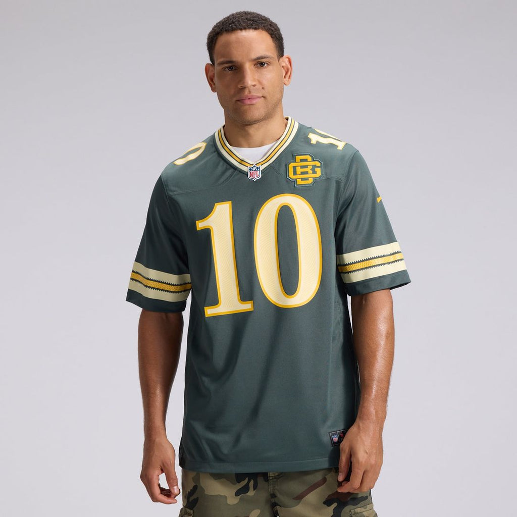 Green Bay Packers Jordan Love Nike 2026 Rivalries Collection Game Jersey - Green