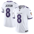 Baltimore Ravens Lamar Jackson Nike Vapor F.U.S.E. Stitched Limited Jersey - White
