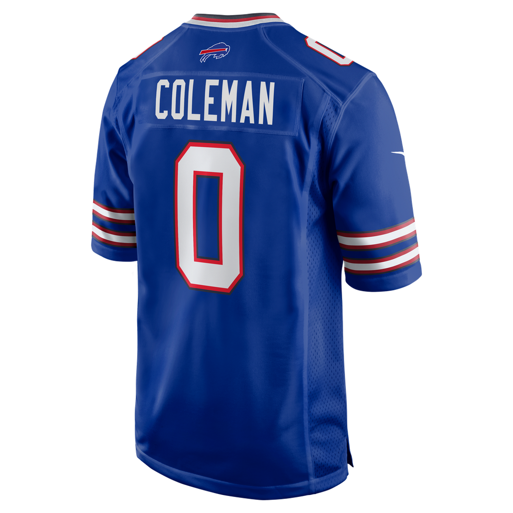 Buffalo Bills Keon Coleman Nike Nickel City Game Jersey - Gray