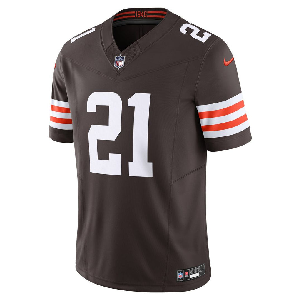 Cleveland Browns Denzel Ward Nike Vapor F.U.S.E. Limited Jersey - Brown