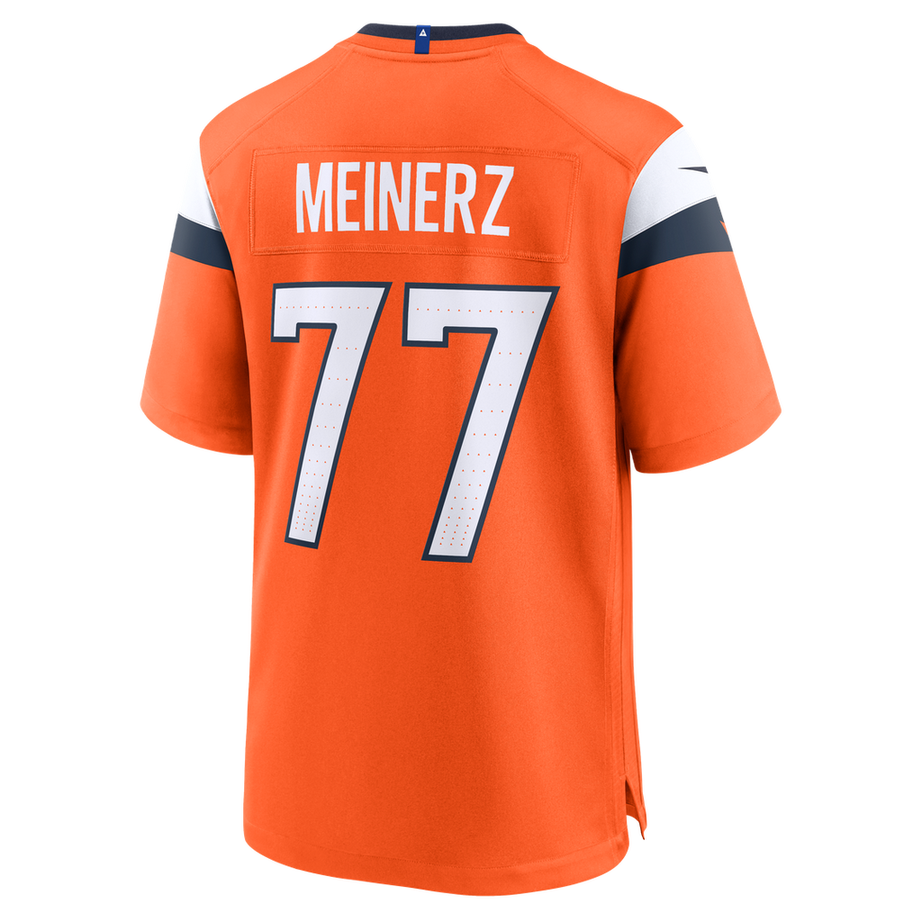 Denver Broncos Quinn Meinerz Nike Team Game Jersey - Orange