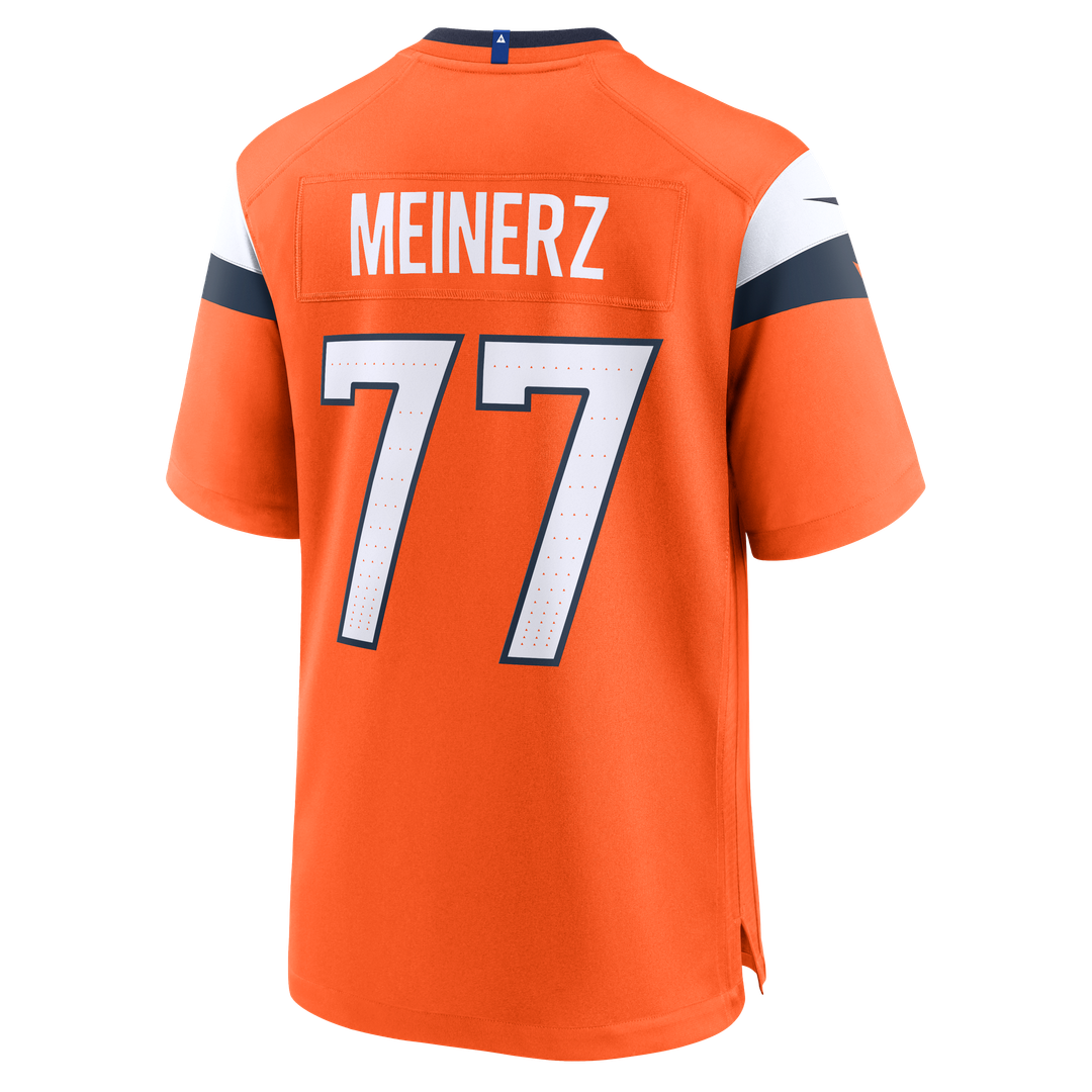Denver Broncos Quinn Meinerz Nike Team Game Jersey - Orange