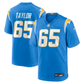 Los Angeles Chargers Logan Taylor Nike Team Game Jersey - Powder Blue
