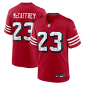 San Francisco 49ers Christian McCaffrey Nike Alternate Game Player Jersey - Scarlet