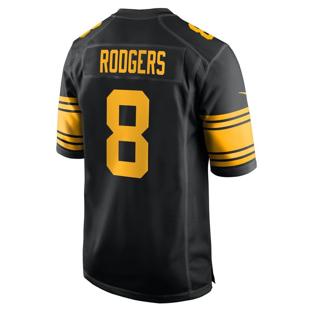 Pittsburgh Steelers Aaron Rodgers Nike Alternate Game Jersey - Black