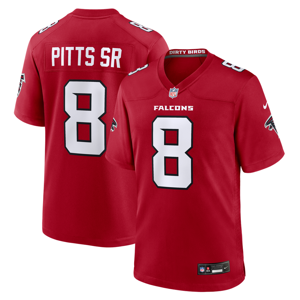 Atlanta Falcons Kyle Pitts Sr. Nike Game Jersey - Red
