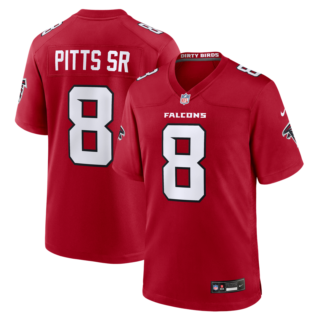 Atlanta Falcons Kyle Pitts Sr. Nike Game Jersey - Red