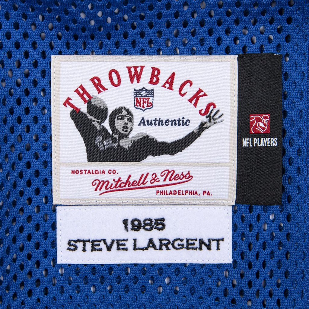 Seattle Seahawks 1985 Steve Largent Mitchell & Ness Authentic Throwback Retired Player Jersey - Royal