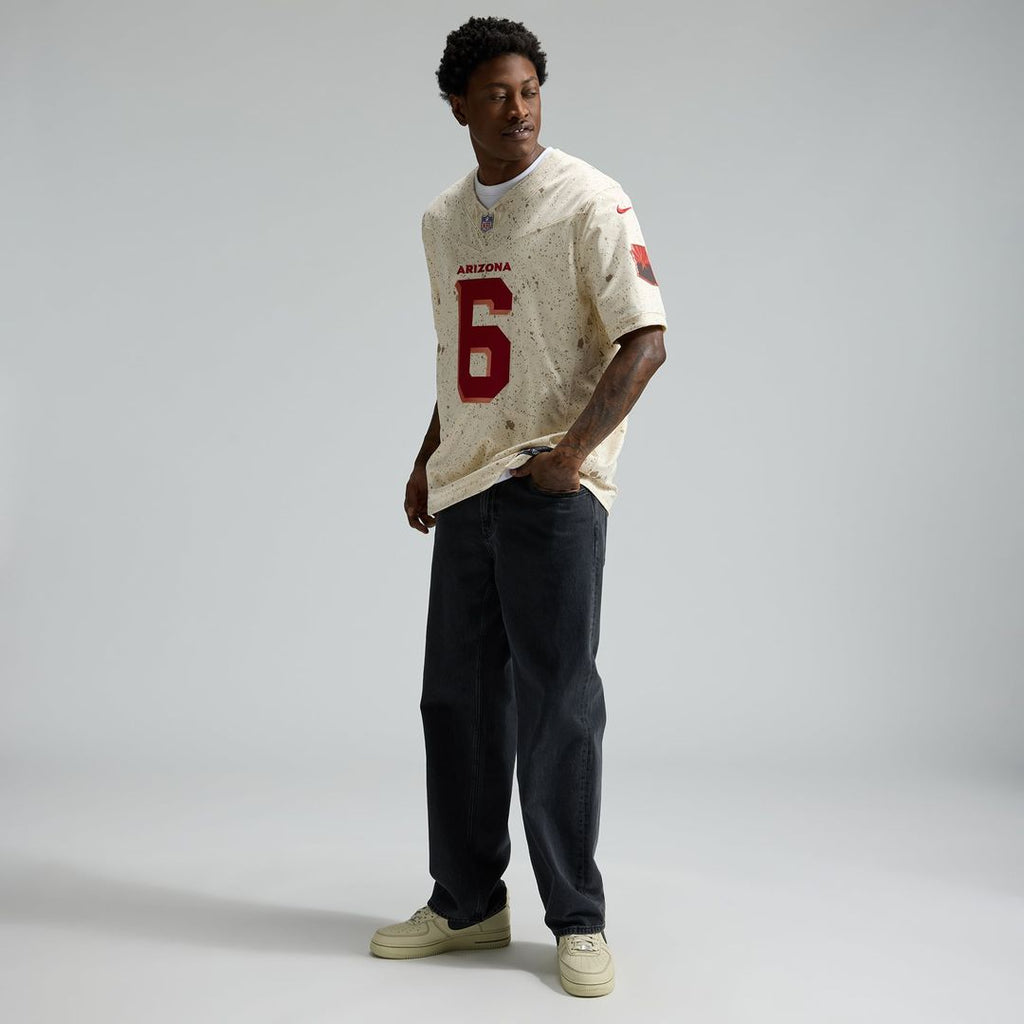 Arizona Cardinals James Conner Nike Rivalries Collection Stitched Limited Jersey - Natural