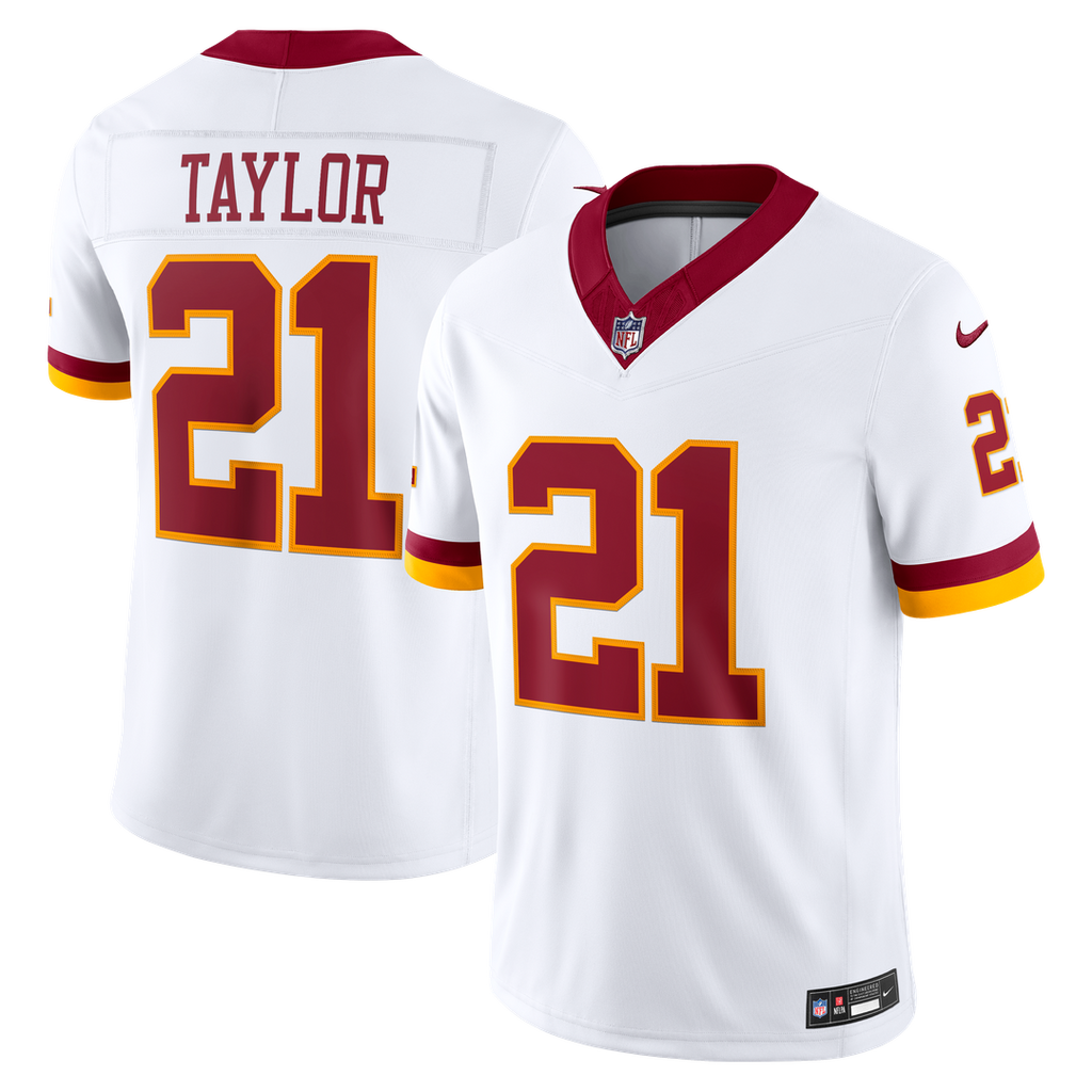 Washington Commanders Sean Taylor Nike Vapor F.U.S.E. Stitched Retired Limited Jersey - White