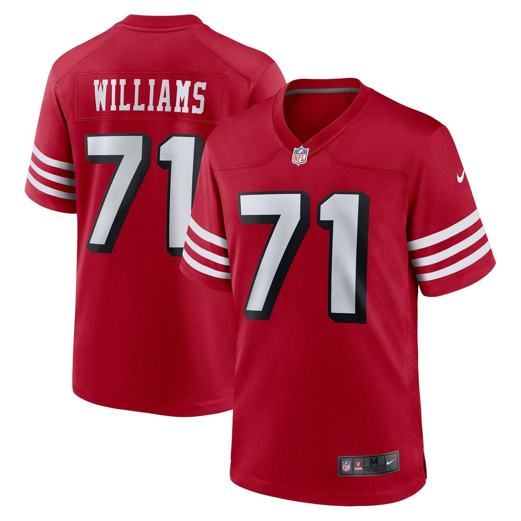 San Francisco 49ers Trent Williams Nike Alternate Game Jersey - Scarlet