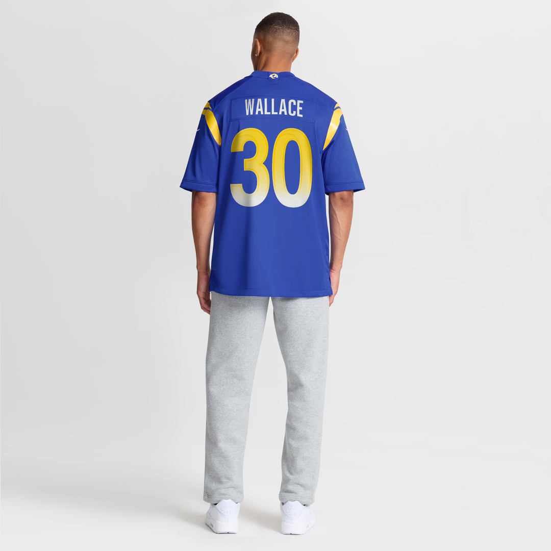 Los Angeles Rams Josh Wallace Nike Game Jersey - Royal