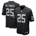 Las Vegas Raiders Fred Biletnikoff Nike Game Retired Player Jersey - Black