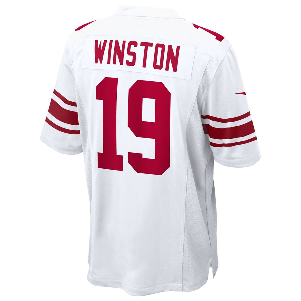 New York Giants Jameis Winston Nike Alternate Game Jersey - Century Red
