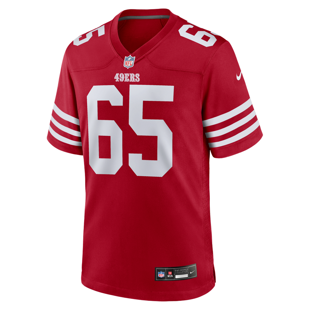 San Francisco 49ers Drew Moss Nike Team Game Jersey - Scarlet