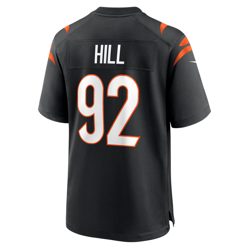 Cincinnati Bengals B.J. Hill Nike Game Jersey - Black