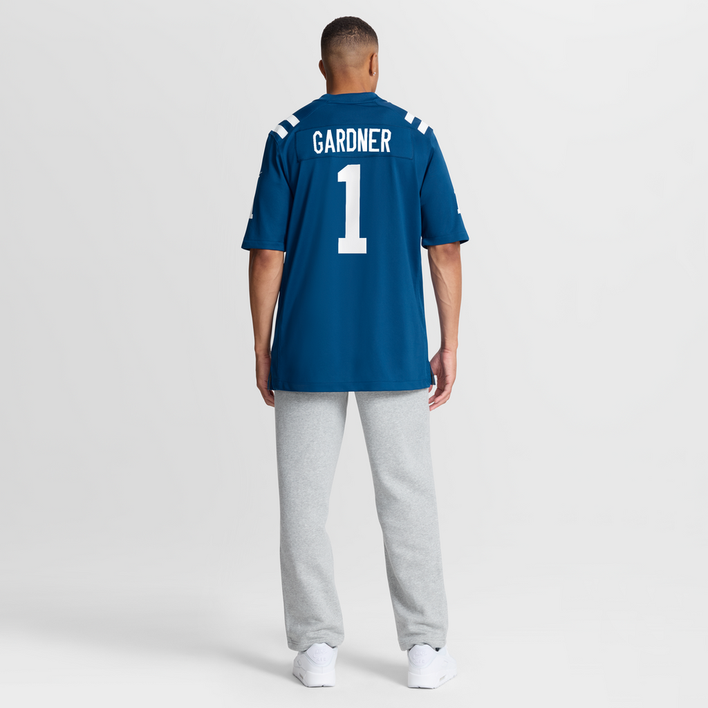 Indianapolis Colts Ahmad Sauce Gardner Nike Team Game Jersey - Royal
