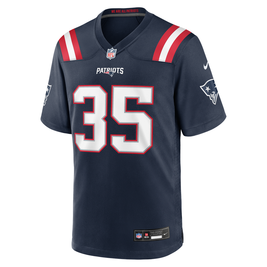 New England Patriots K.J. Britt Nike Team Game Jersey - Navy