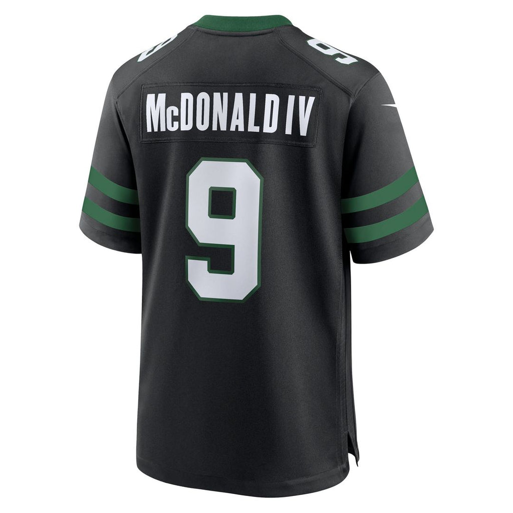 New York Jets Will McDonald IV Nike Team Game Jersey - Legacy Green