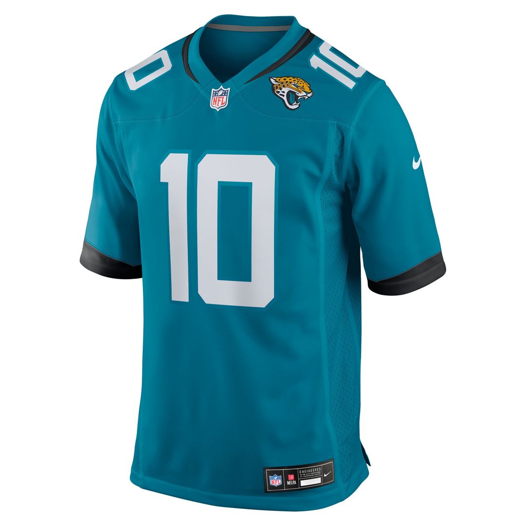 Jacksonville Jaguars Carter Bradley Nike Team Game Jersey - Teal