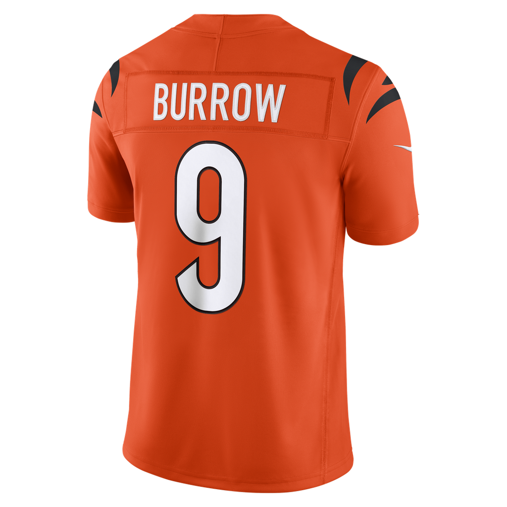 Cincinnati Bengals Joe Burrow Nike Team Vapor F.U.S.E. Stitched Limited Jersey - Black
