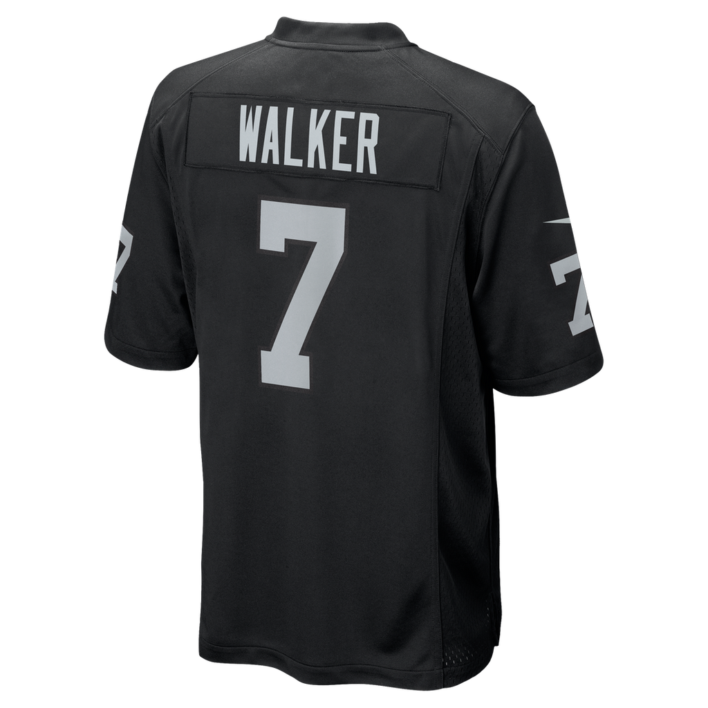 Las Vegas Raiders Quay Walker Nike Team Game Jersey - Black