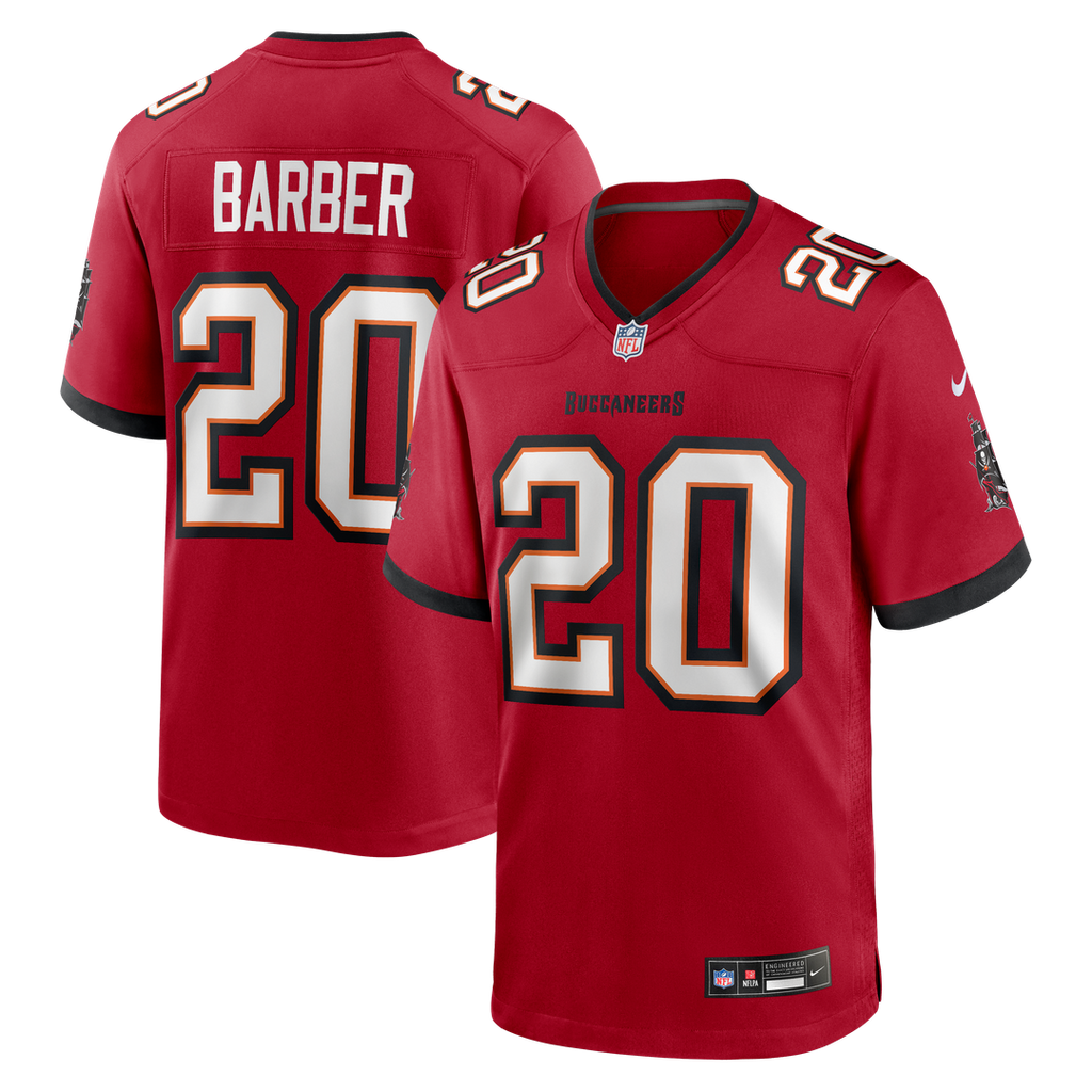 Tampa Bay Buccaneers Ronde Barber Nike Game Retired Player Jersey - Red
