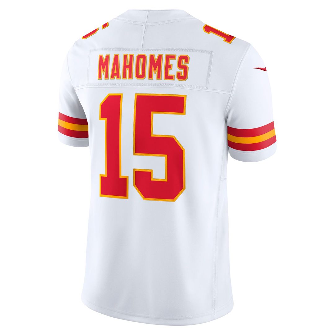 Kansas City Chiefs Patrick Mahomes Nike Vapor F.U.S.E. Stitched Limited Jersey - White
