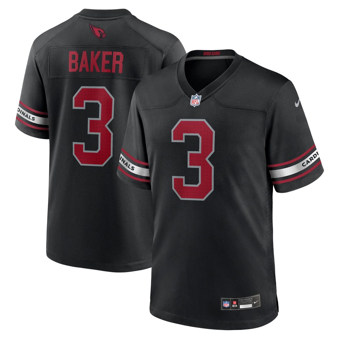 Arizona Cardinals Budda Baker Nike Game Jersey - Black