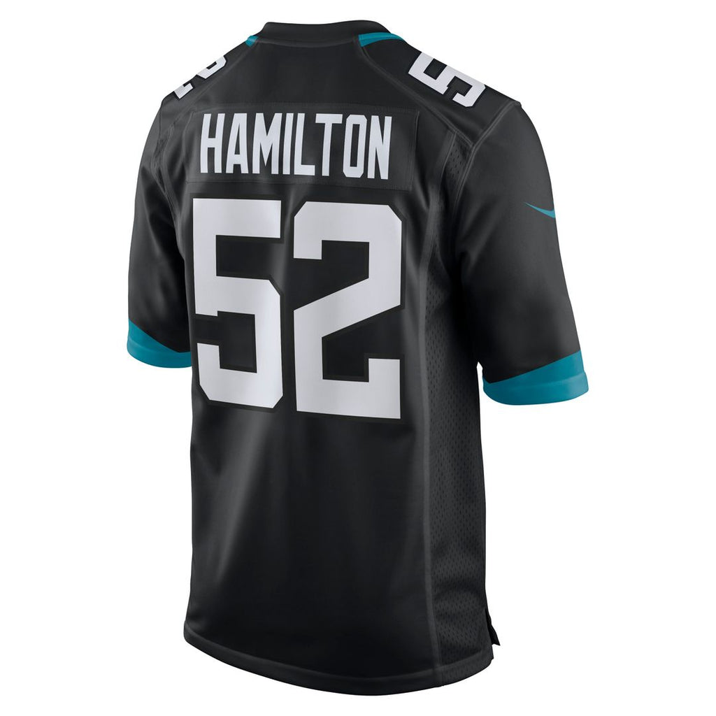 Jacksonville Jaguars DaVon Hamilton Nike Game Jersey - Teal