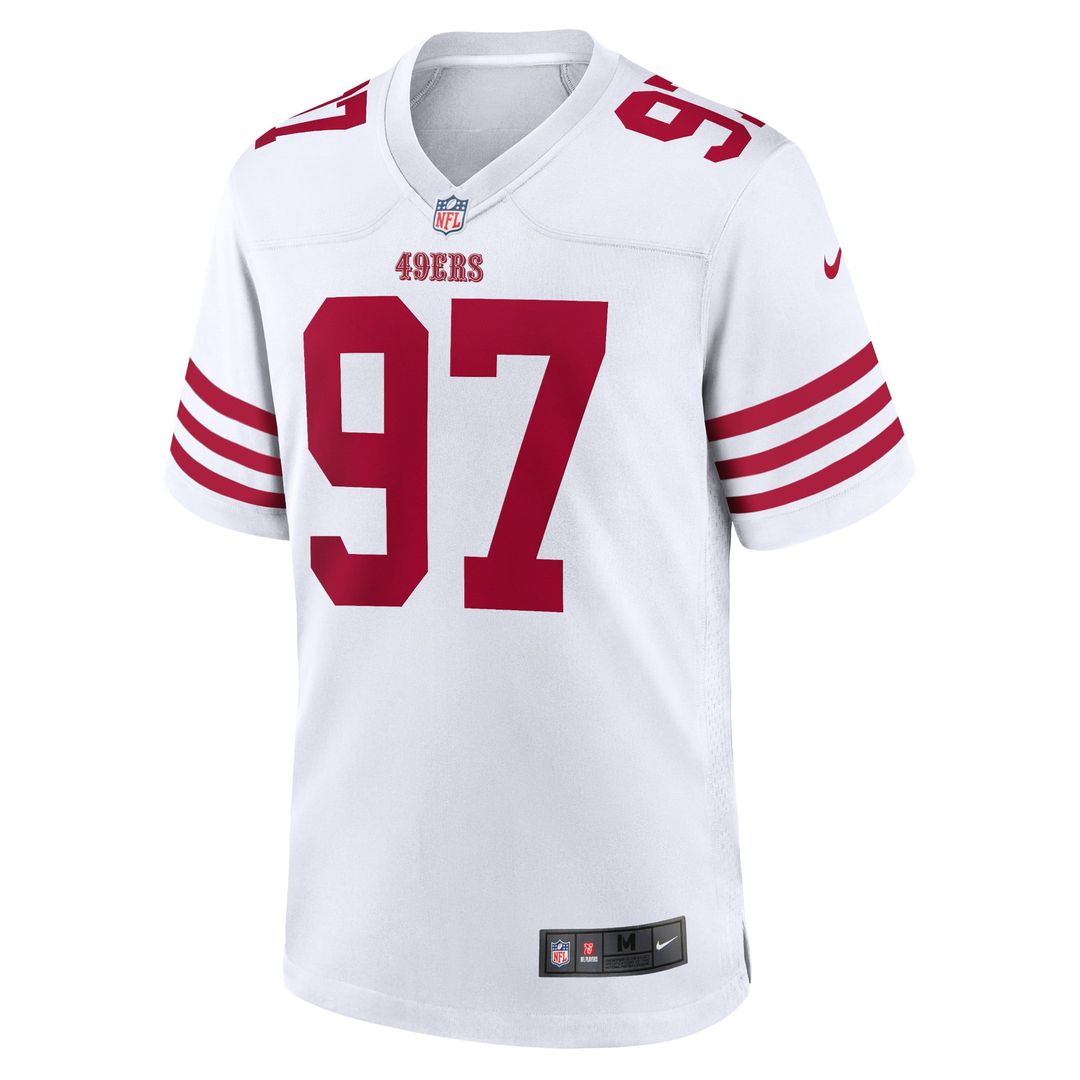 San Francisco 49ers Nick Bosa Nike Player Game Jersey - White