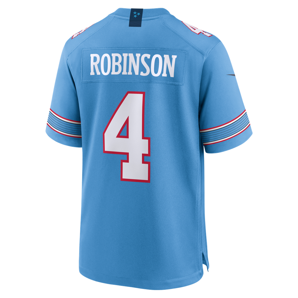 Tennessee Titans Wan'Dale Robinson Nike Team Game Jersey - Light Blue