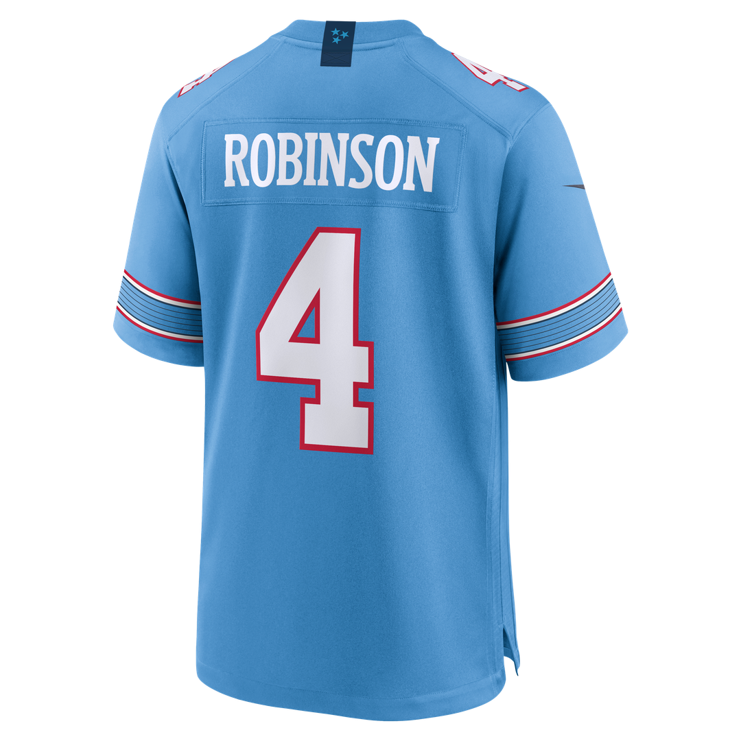 Tennessee Titans Wan'Dale Robinson Nike Team Game Jersey - Light Blue