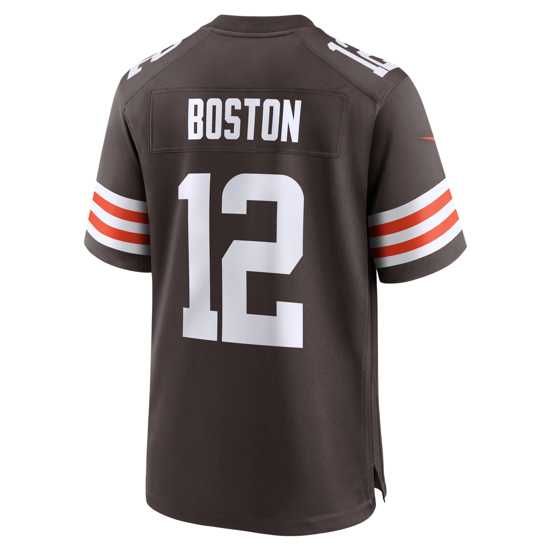 Cleveland Browns Denzel Boston Nike Game Jersey - Brown