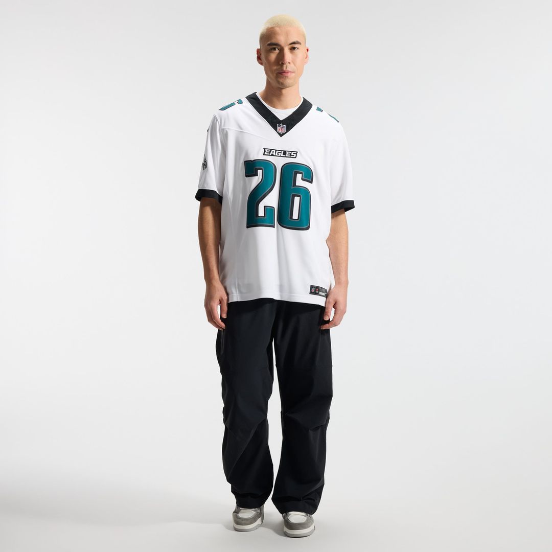 Philadelphia Eagles Saquon Barkley Nike Alternate Vapor F.U.S.E. Stitched Limited Jersey - Kelly Green