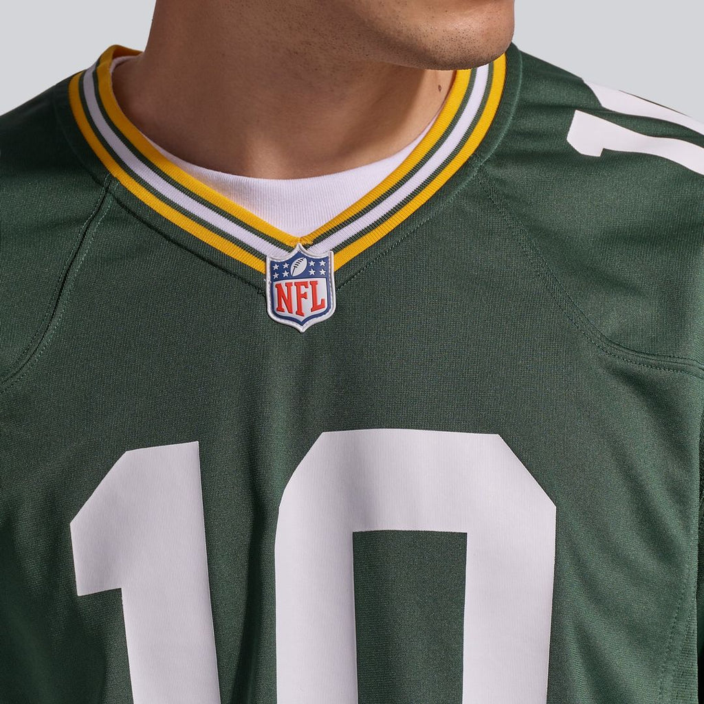 Green Bay Packers Jordan Love Nike Player Game Jersey - Green