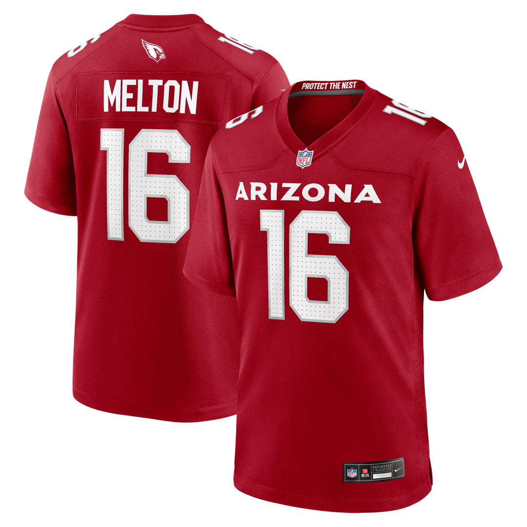 Arizona Cardinals Max Melton Nike Team Game Jersey - Cardinal