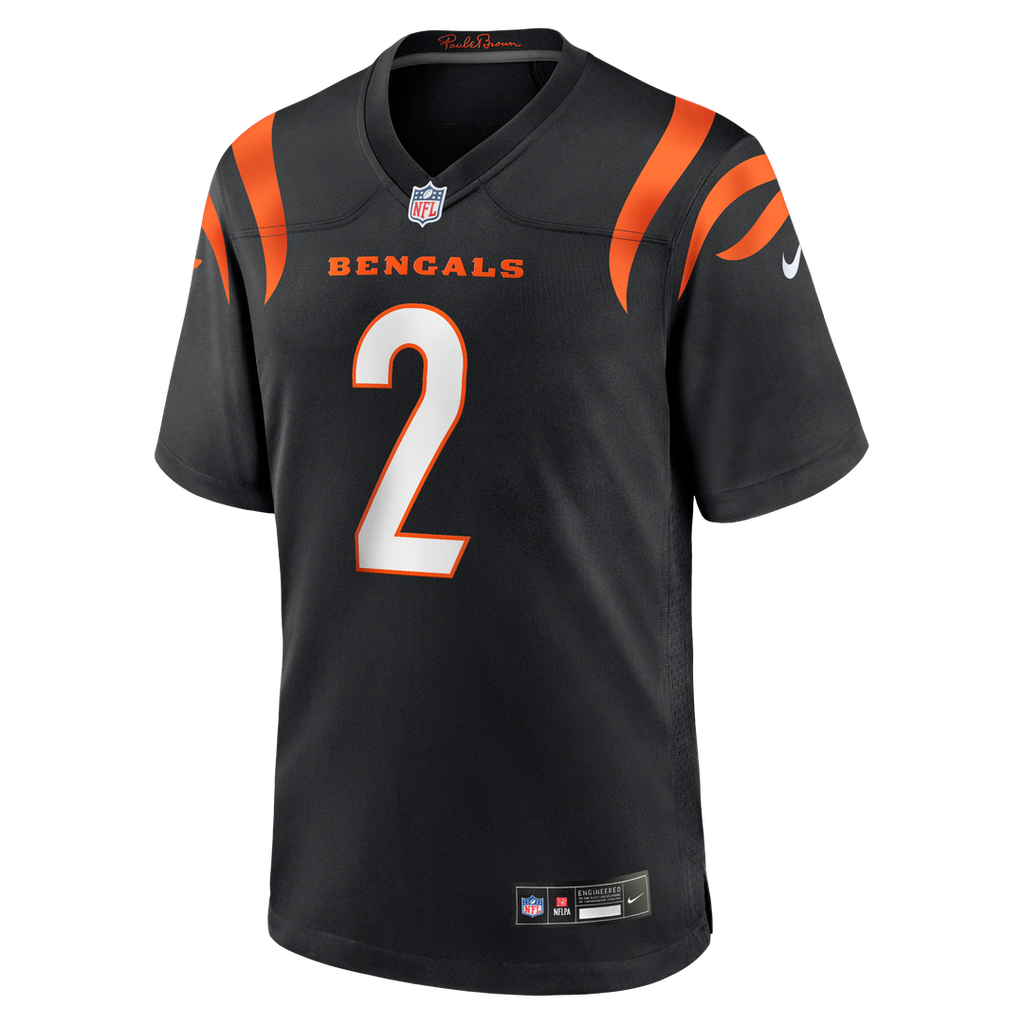 Cincinnati Bengals Evan McPherson Nike Game Jersey - Black