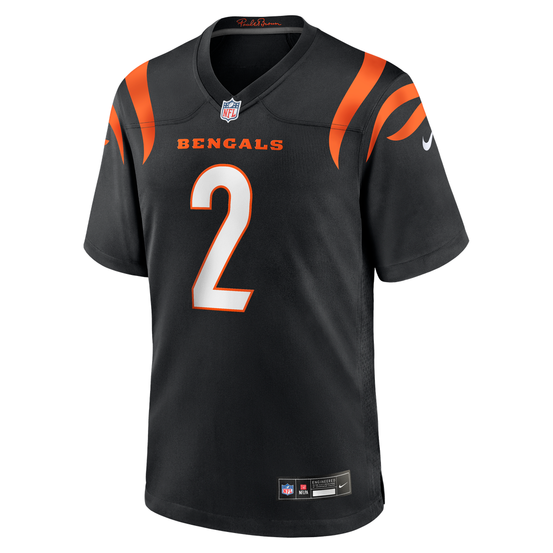 Cincinnati Bengals Evan McPherson Nike Game Jersey - Black