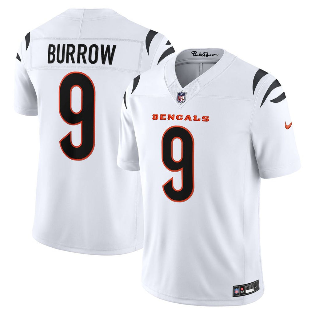 Cincinnati Bengals Joe Burrow Nike Team Vapor F.U.S.E. Stitched Limited Jersey - Black