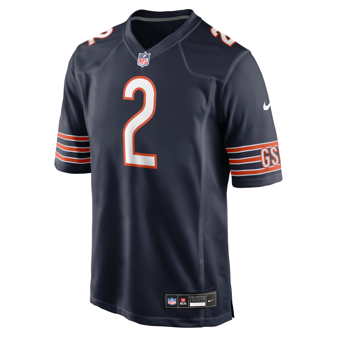 Chicago Bears Coby Bryant Nike Team Game Jersey - Navy